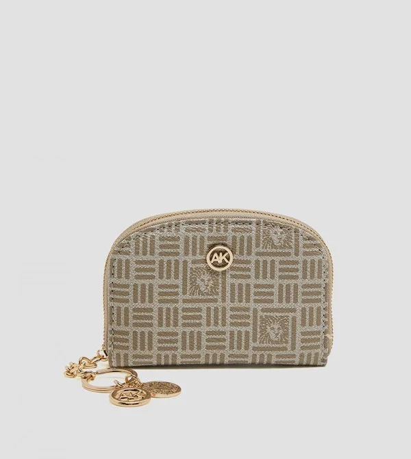 آن كلاين Anne Klein Patterned Zip-around Card Holder
